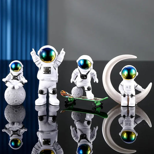 Mini Cosmonaut Figurine Set
